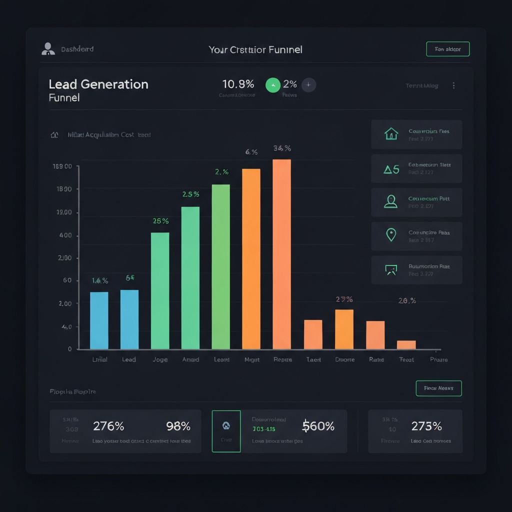 Lead generation dashboard